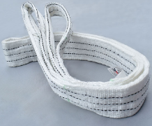 Flat lifting strap